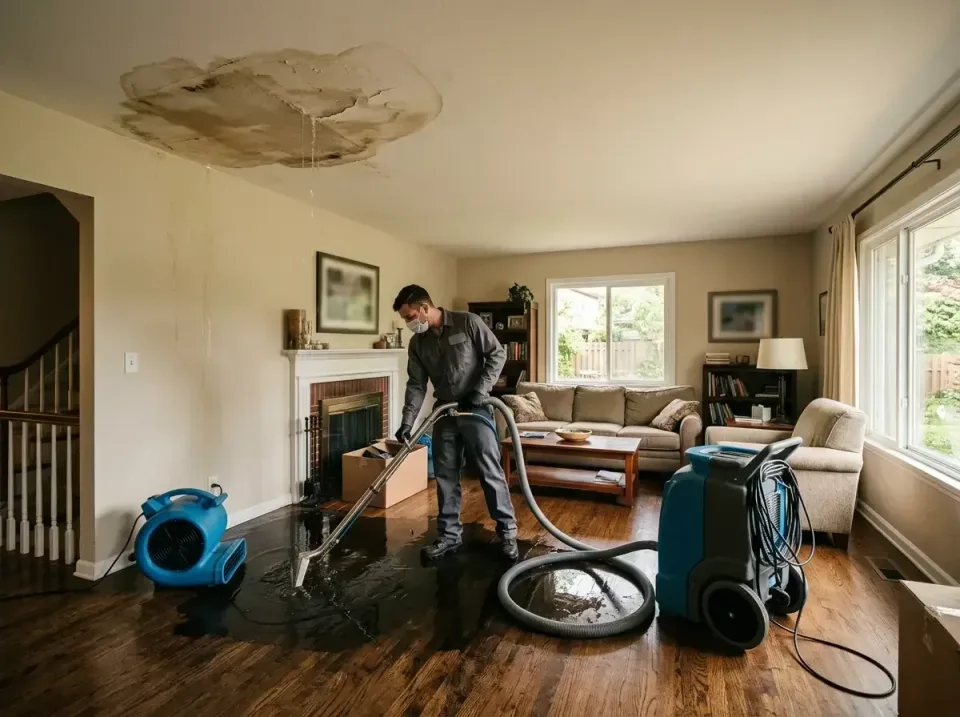 attic-pipe-burst-ceiling-drip-008 — frequently asked questions, Water Damage Restoration & Carpet Care in Johnsonburg, PA